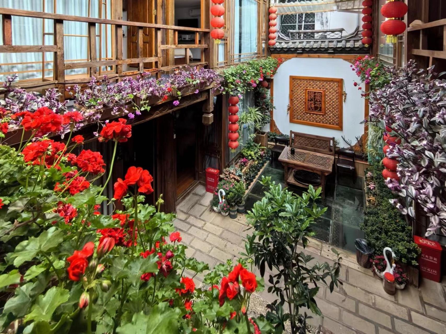 Lijiang Old Town Meiliju View Inn Exterior foto